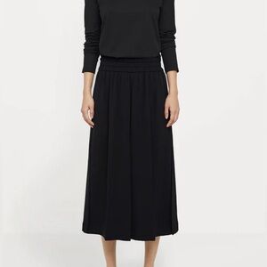 Acne Studios IMRI TWILL ACE PSS17 Cropped Culottes Pants -needs new elastic band